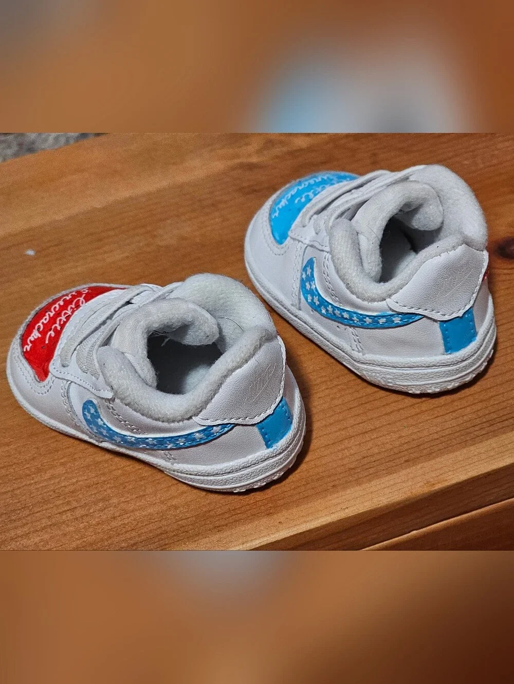 Nike Baby Size 1C Custom Painted 